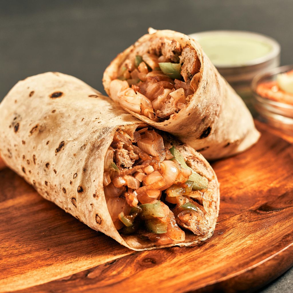 Burritos (viande hachée ou poulet)