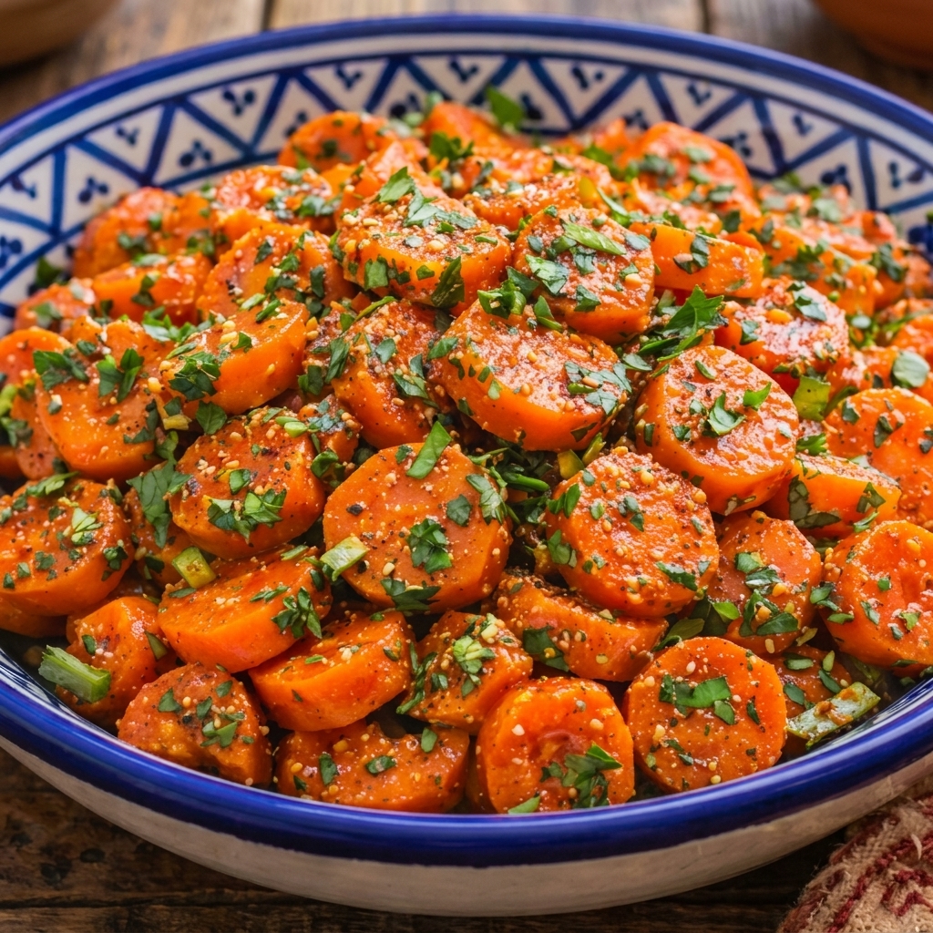 Carottes vinaigrettes charmoula 500g