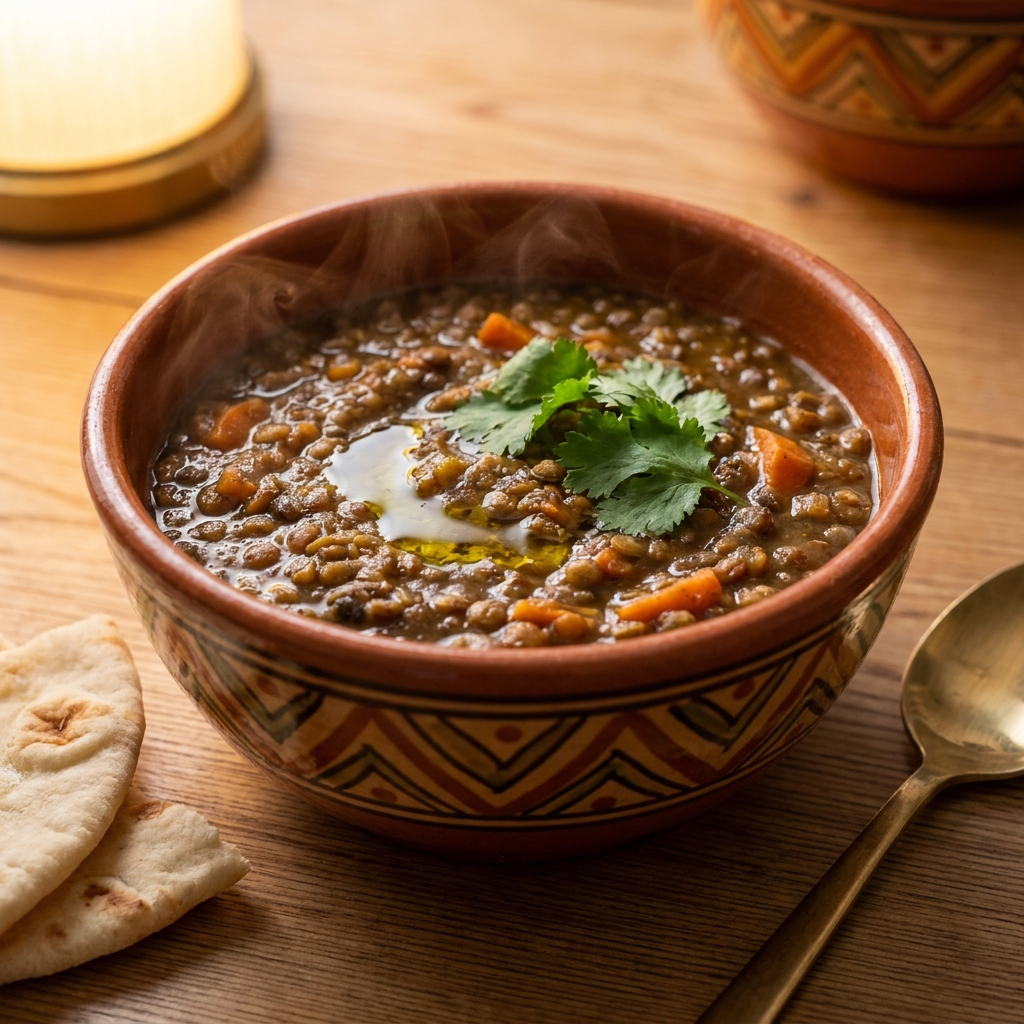 Soupe aux lentilles