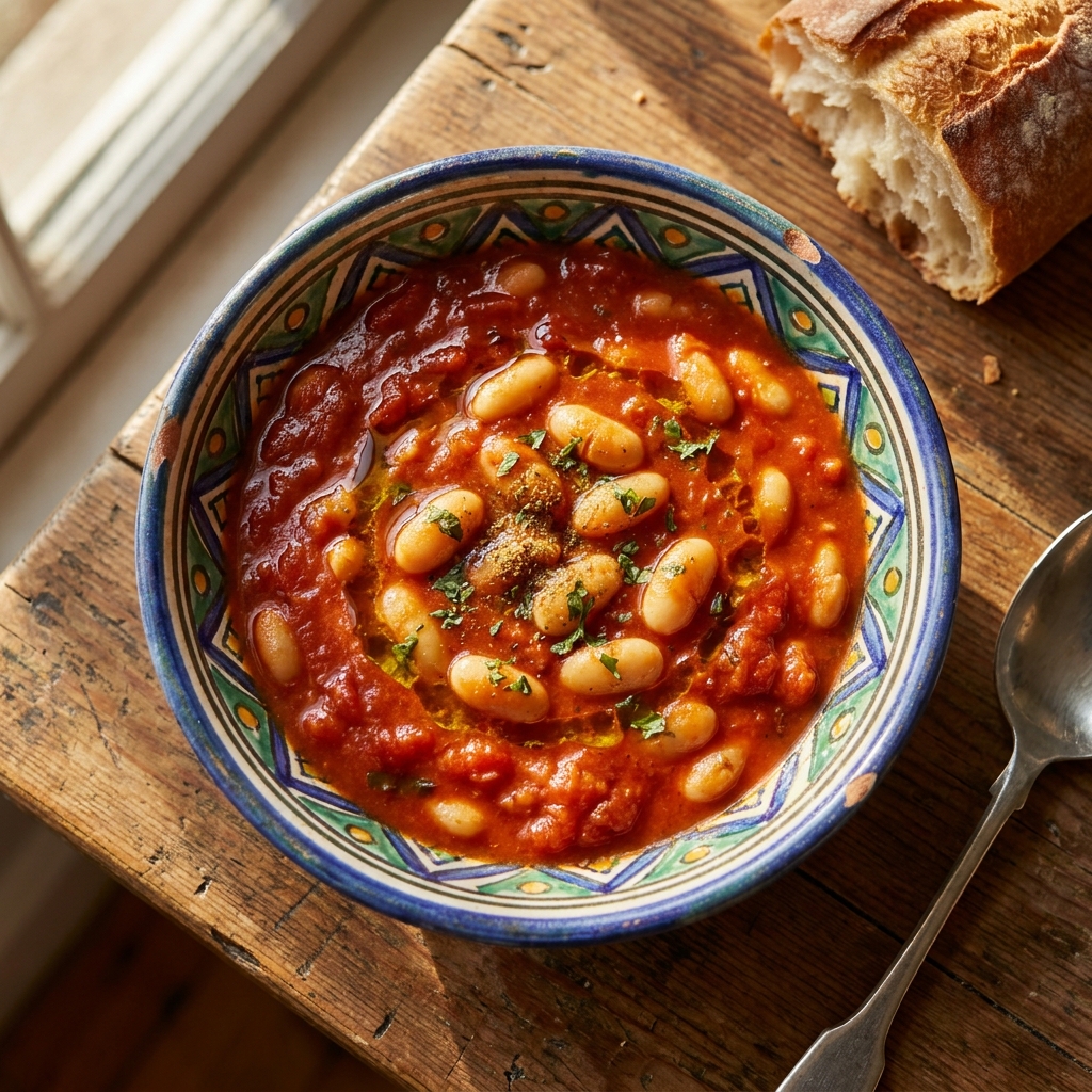Loubia (soupe de haricots blancs)