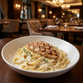 Fettuccine (with Chicken or Shrimp)